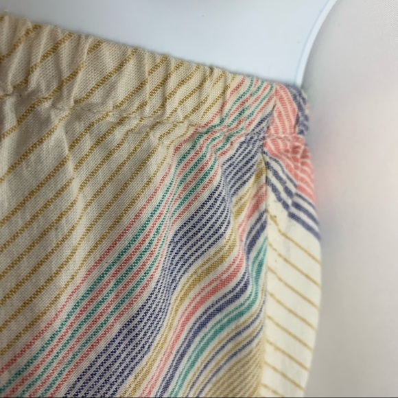 Mossimo Pastel Rainbow Chevron mini Dress Striped Strapless - Picture 5 of 14